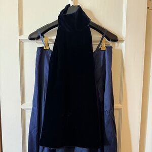 BOGO - Lauren by Ralph Lauren Velvet Top + Saja Silk Skirt - Size 4-6